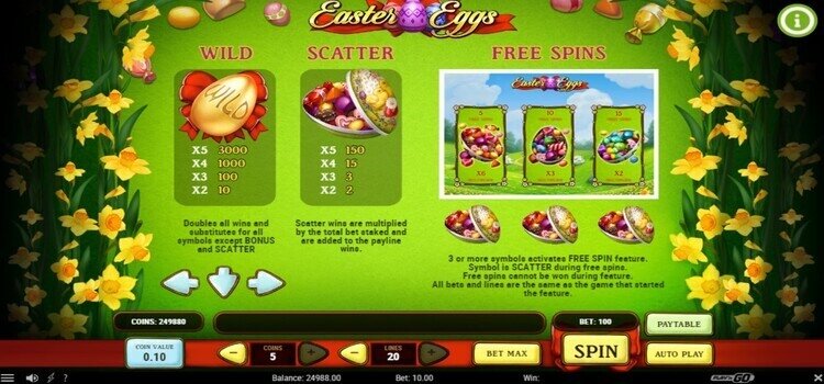 Easter Eggs | Beste Online Gokkast Review | vergelijk online casino