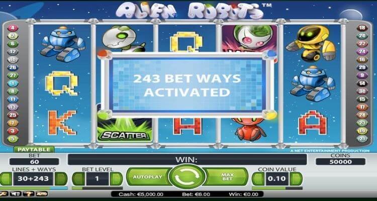 Alien Robots slot review