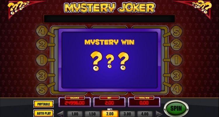 Mystery joker cashout