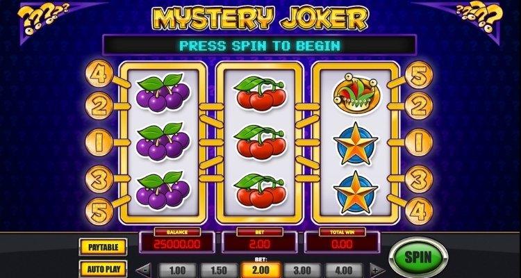 Mystery joker slot