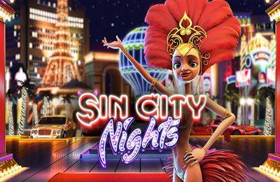 Sin City Nights slot logo