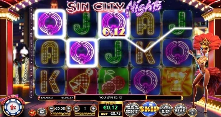 Sin City Nights slot winst