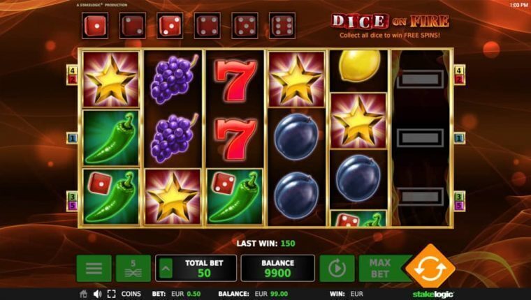 Dice on Fire | Beste Online Casino Gokkasten | gratis spins | casinovergelijker.net