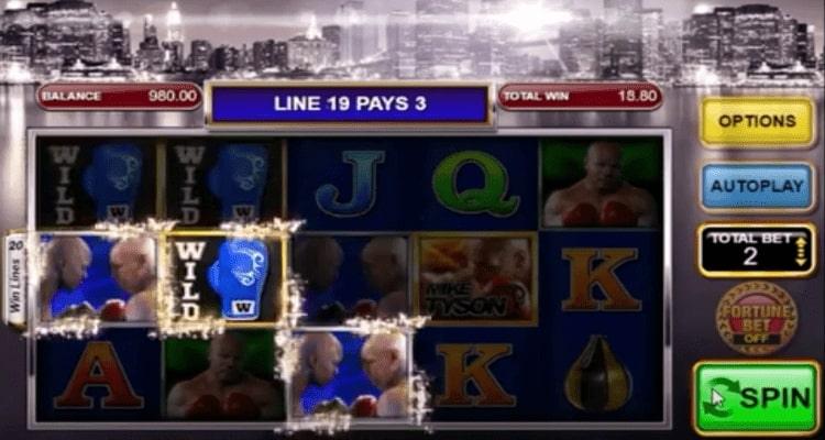 Mike Tyson Knockout Slot wild