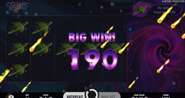 Cosmic Eclipse slot Big Win