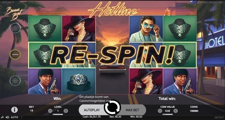 Hotline slot Respins