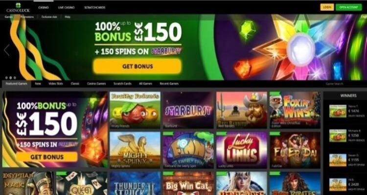 Casino Luck welkomstbonus