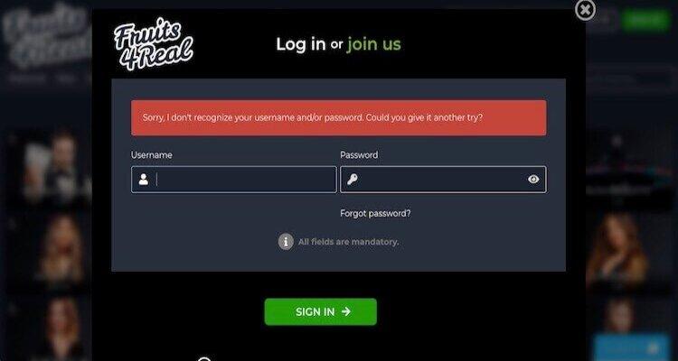 Fruits4Real Casino account aanmaken