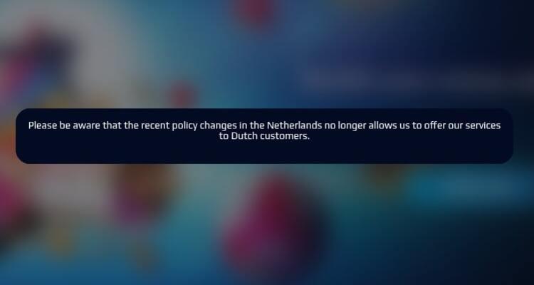 NetBet Casino niet beschikbaar in Nederland