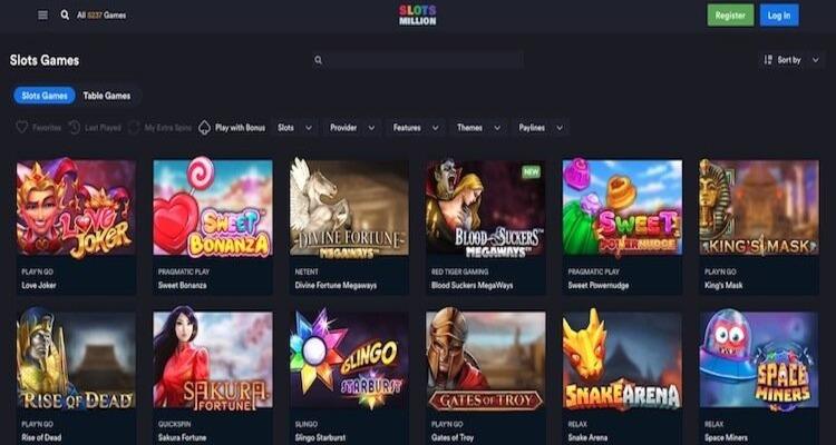 SlotsMillion online slots