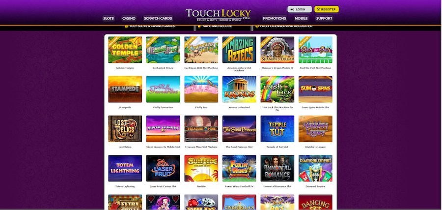 Touch Lucky Casino | Beste Online Casino Reviews | speel casino online