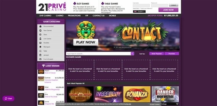 21 Prive | Betrouwbare Online casino Recensie | homepage