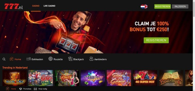 777 Casino Welkomstbonus