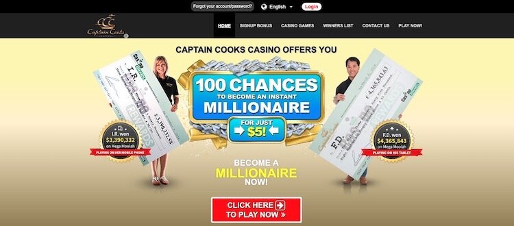 Captain Cooks Casino | Beste Online Casino Reviews | speel casino online