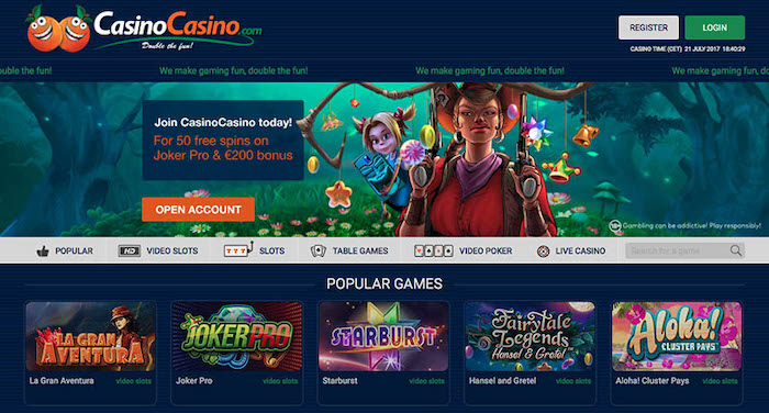 CasinoCasino.com | Beste Online Casino Recensies | speel live casino online