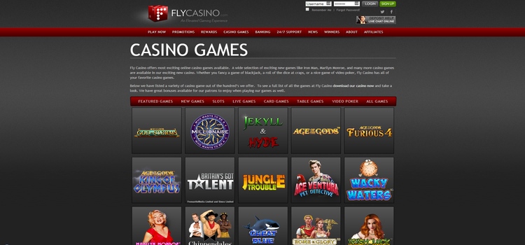 Fly Casino | Beste Online Casino Reviews | mobiel casino spelen