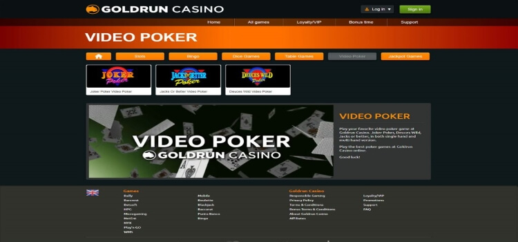 GOLDRUN CASINO | Beste Online Casino Reviews | live casino