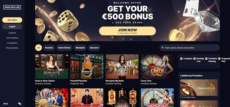 Highroller | Beste Online Casino Reviews | speel casino online