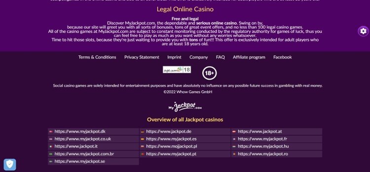 My Jackpot | Beste Online Casino Reviews | live casino