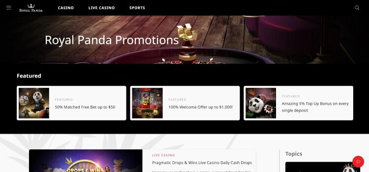 ROYAL PANDA | Beste Online Casino Reviews | speel casino online