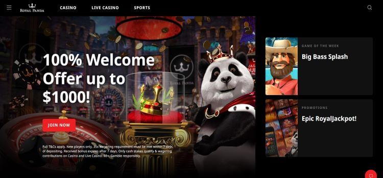 ROYAL PANDA | Beste Online Casino Reviews | mobiel casino spelen