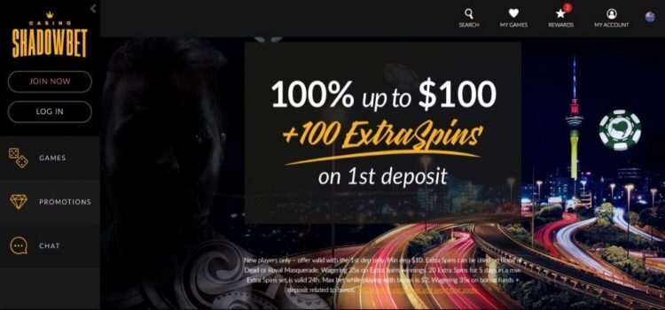Shadowbet welkomstbonus