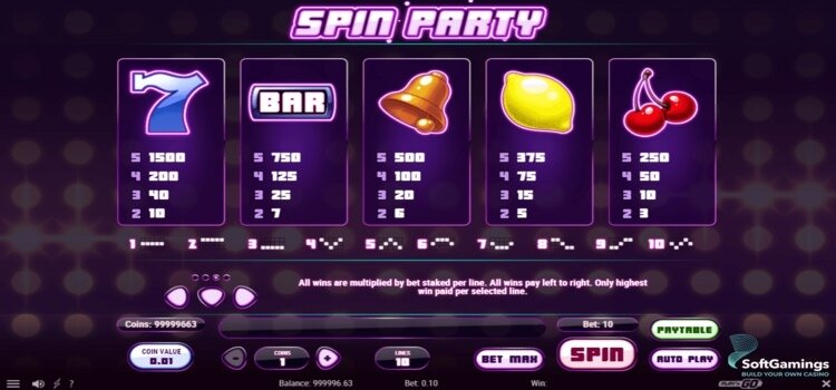 Spin Party | Beste Online Casino Reviews | speel casino online