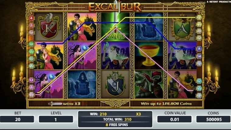 Excalibur-gokkast-1 | Beste Online Casino Reviews en Speltips | casinovergelijker.net