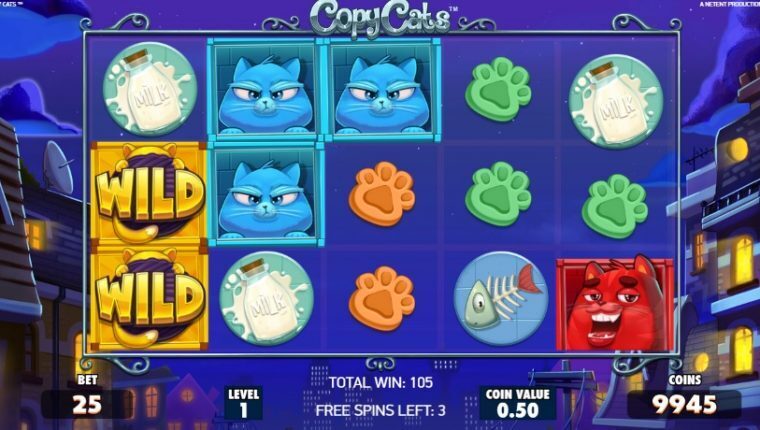 NetEnt-Copy-Cats-online-gokkast-1 | Beste Online Casino Reviews en Speltips | casinovergelijker.net