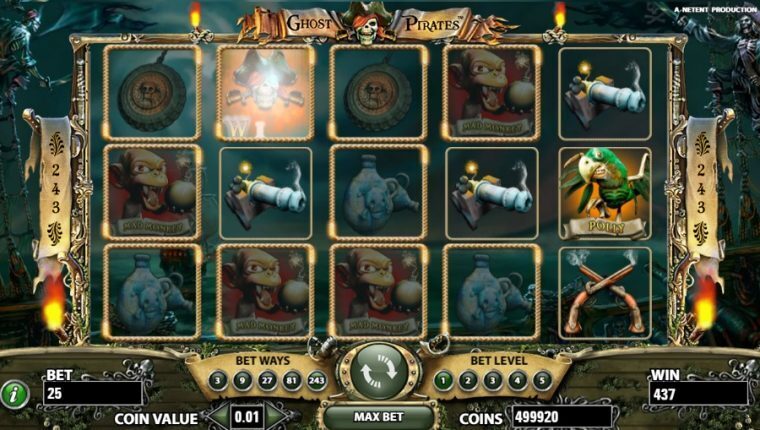 NetEnt - Ghost Pirates slot review
