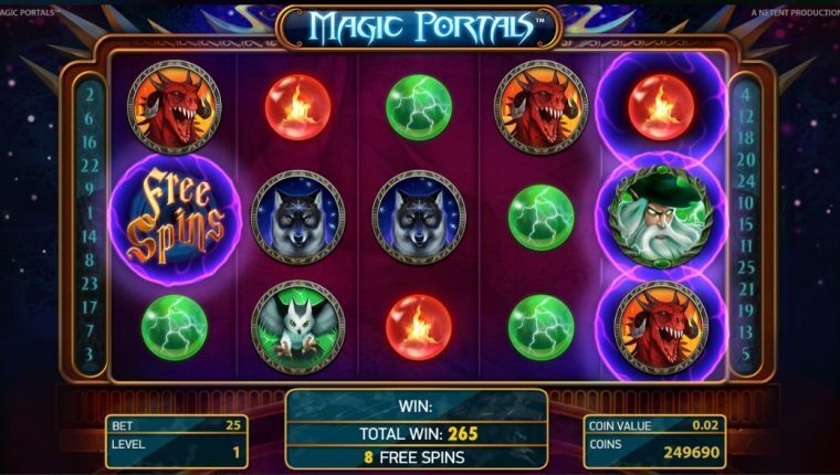 Magic Portals | Beste Online Gokkast Review | gratis spins winnen