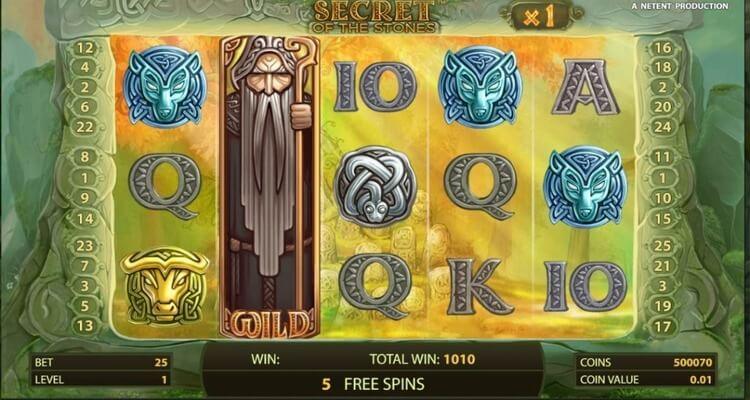 Secret of the Stones online slot