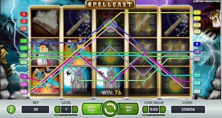 Spellcast online gokkast