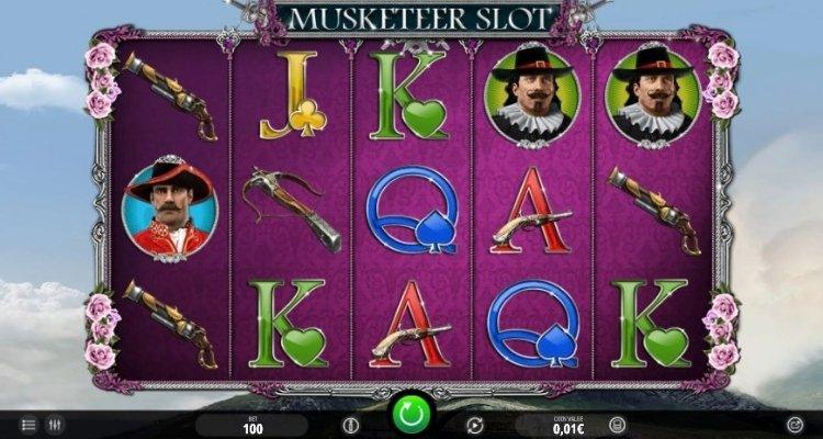 Musketeer slot online gameplay