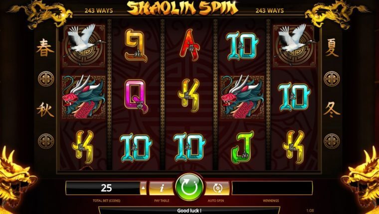 Shaolin-Spin-gokkast-1 | Beste Online Casino Reviews en Speltips | casinovergelijker.net