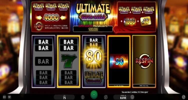 Ultimate Super Reels slot Respin