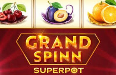 Grand Spinn Superpot Gokkast Review NetEnt logo