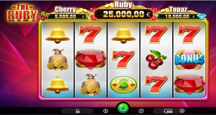 The Ruby slot bonus-symbool