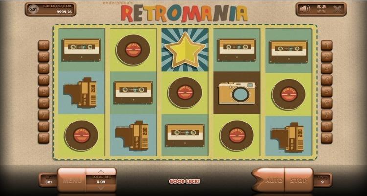 Retromania gokkast