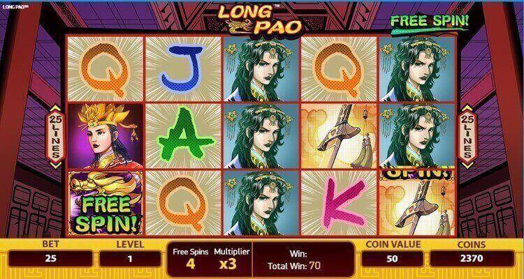 Long Pao gokkast free spins