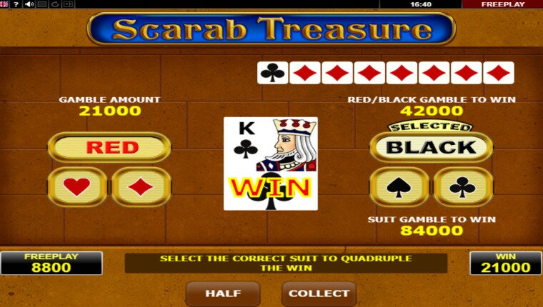 Scarabe-Treasure-1 | Beste Online Casino Reviews en Speltips | casinovergelijker.net