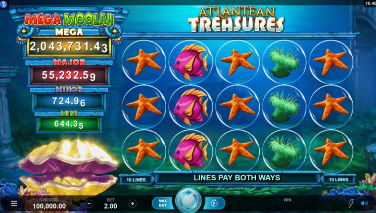 Mega Moolah Atlantean Treasures | Beste Online Casino Reviews en Speltips | verdien free spins