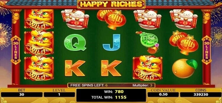 Happy Riches | Beste Online Gokkasten Reviews | gokkast basisspel