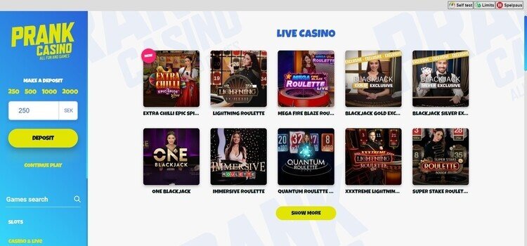 Prank Casino | Beste Online Casino reviews | live casino
