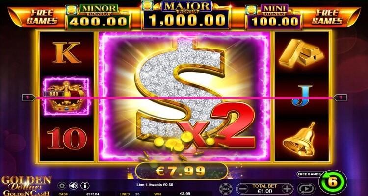 Golden Dollars Golden Cash Free Spins