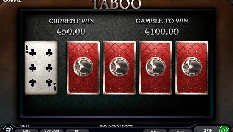 Taboo | Beste Online Casino Gokkasten | welkomstbonus