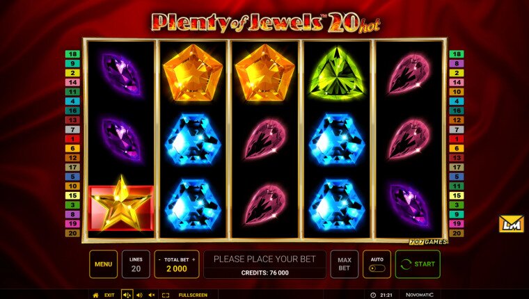 Plenty of Jewels 20 Hot | Beste Online Casino Reviews en Speltips | casinovergelijker.net