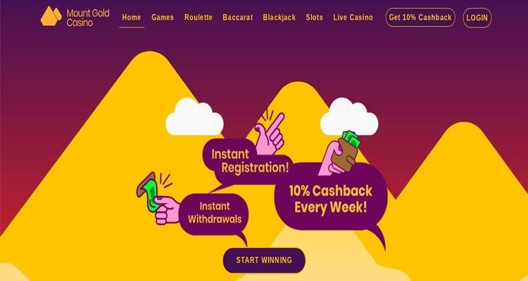 Mount Gold Cashback bonus