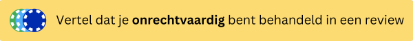 Uitbetaling casino onrechtvaardig