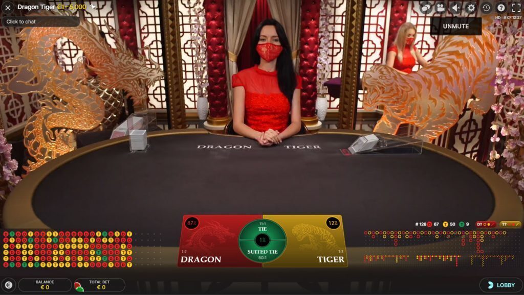 Dragon Tiger | Beste Online Casino Spellen | live casino online
